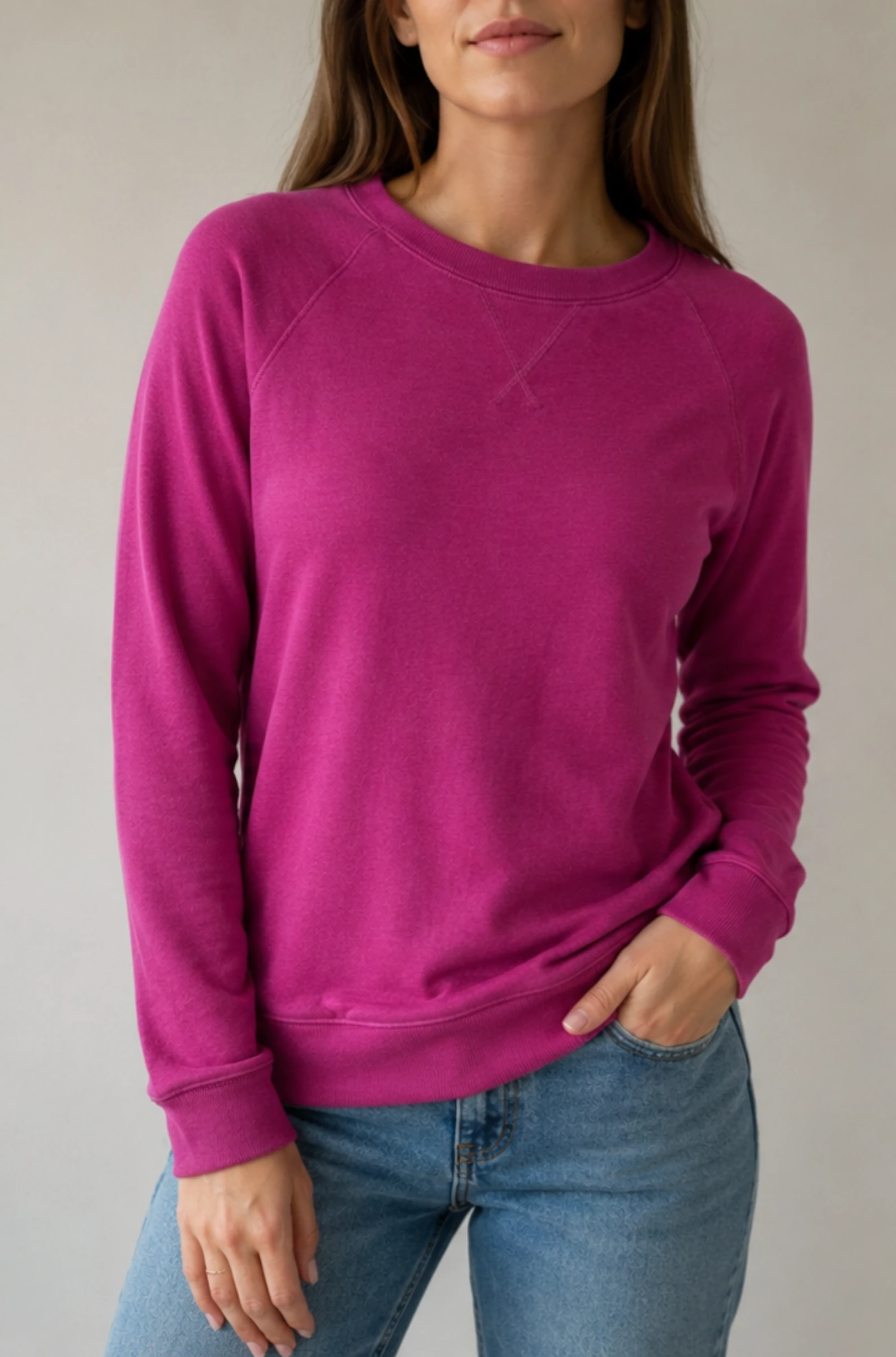 🍂Sweatshirt desportiva rosa tamanho M | Oxylane🍂
